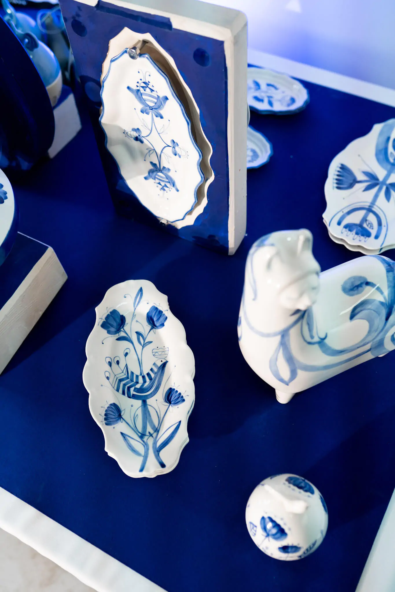 Блюдо пташка велике Art Hall Ceramics